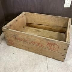 A-3 レトロ リオゲンダスト 木箱 昭和 アンカー印 ビンテージ 収納