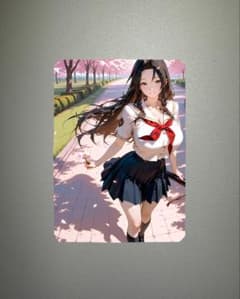 b343 【セクシーカード】レギュラーサイズ 両面 - メルカリ