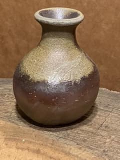 備前 登窯 作家一点もの 一輪挿し 徳利 小壺 - メルカリ