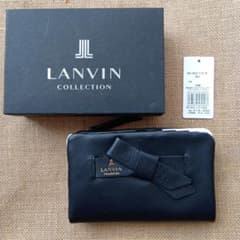 1/8限定価格 新品未使用 ランバンコレクション ラペリパース 折り財布