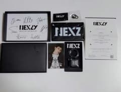 NEXZ FC早期入会特典セット HARU ハル トレカ 直筆サイン ピンバッジ