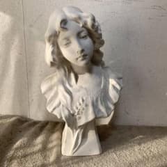 スズランの少女 石膏像 胸像 デッサン 美術 置物 XZ4262 - メルカリ