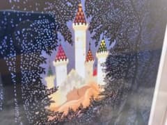 藤城清治 眠りの森のお姫さま版画 作家サイン入り - メルカリ