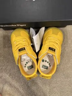 希少✨ONITSUKA TIGERモンチッチオニツカタイガー湯呑みつき黄色