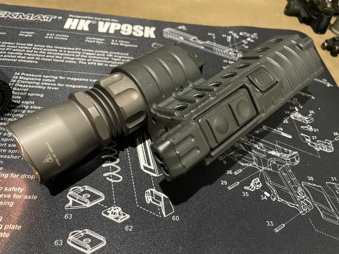 期間限定値下げ実物SUREFIRE M500A 初期型ODカラー