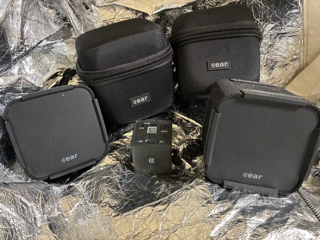 ミ*ク様 Cear pavé シーイヤーパヴェ ブラック ※ジャンク品｜ミ*