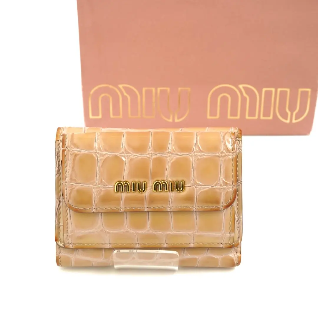 2026年最新】ミュウミュウ 財布 クロコの人気アイテム - メルカリ