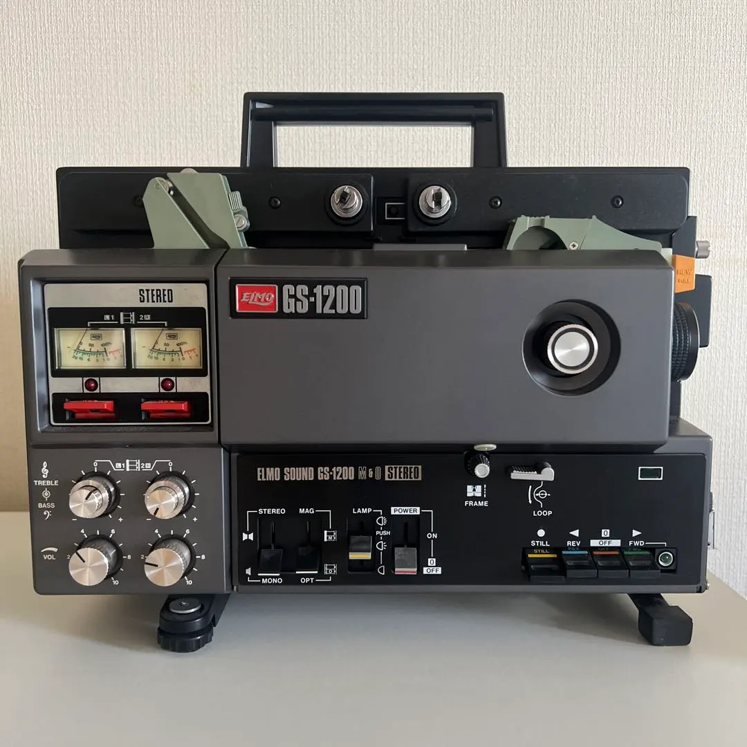 エルモ ELMO 16-CL 16㎜ 映写機 昭和レトロ アンティーク 当時物