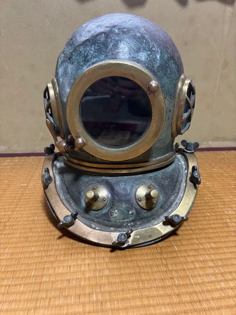 東亜潜水機ヘルメット 昔のまま何もしてません 東亜潜水機株式