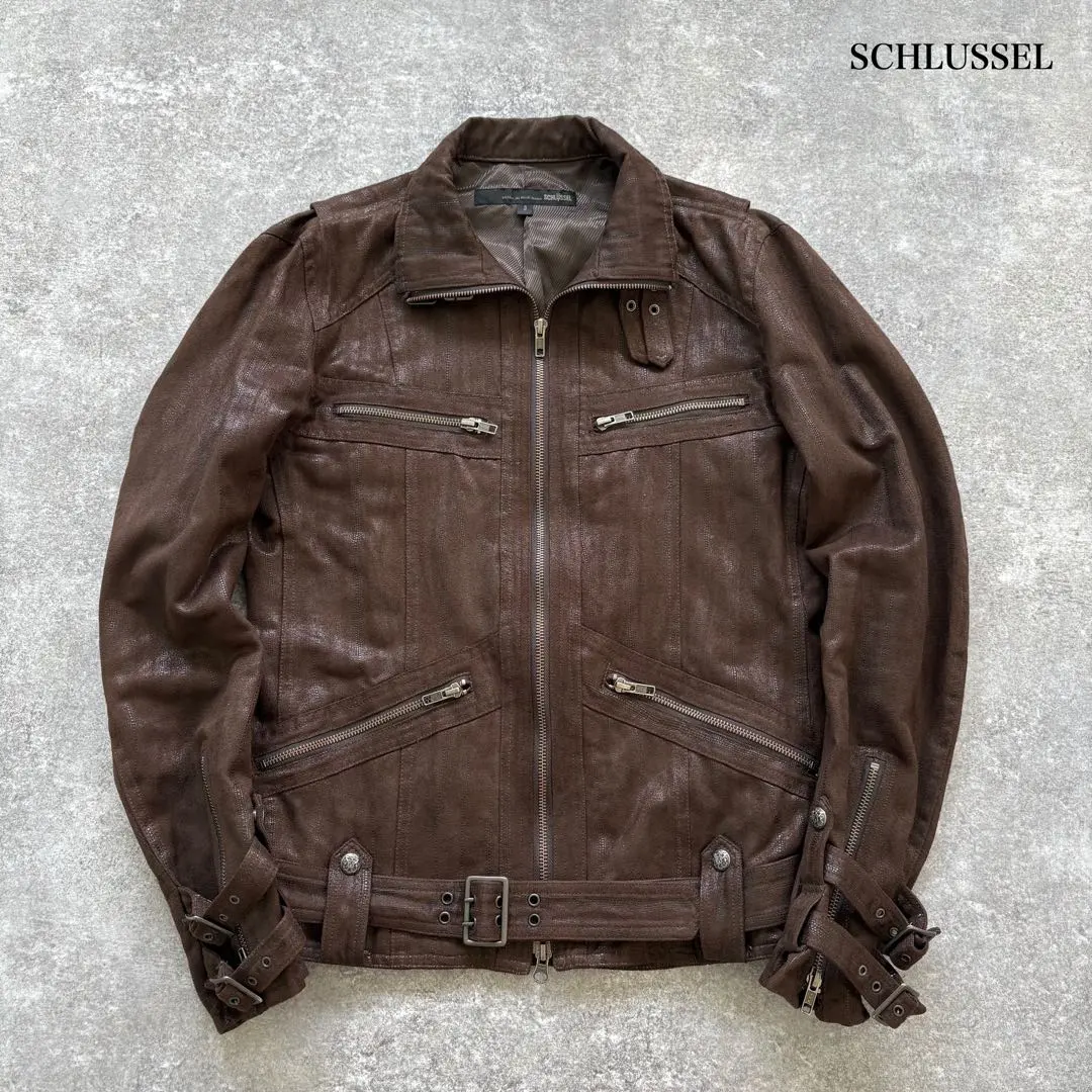 2026年最新】SCHLUSSEL レザージャケット・ライダースの人気アイテム