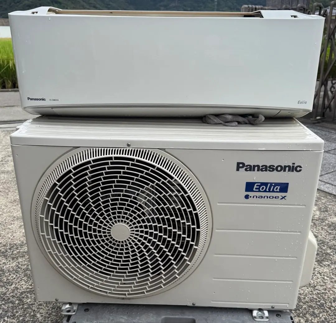 234 Panasonic 2018年製エアコン 10～12畳用 整備済み