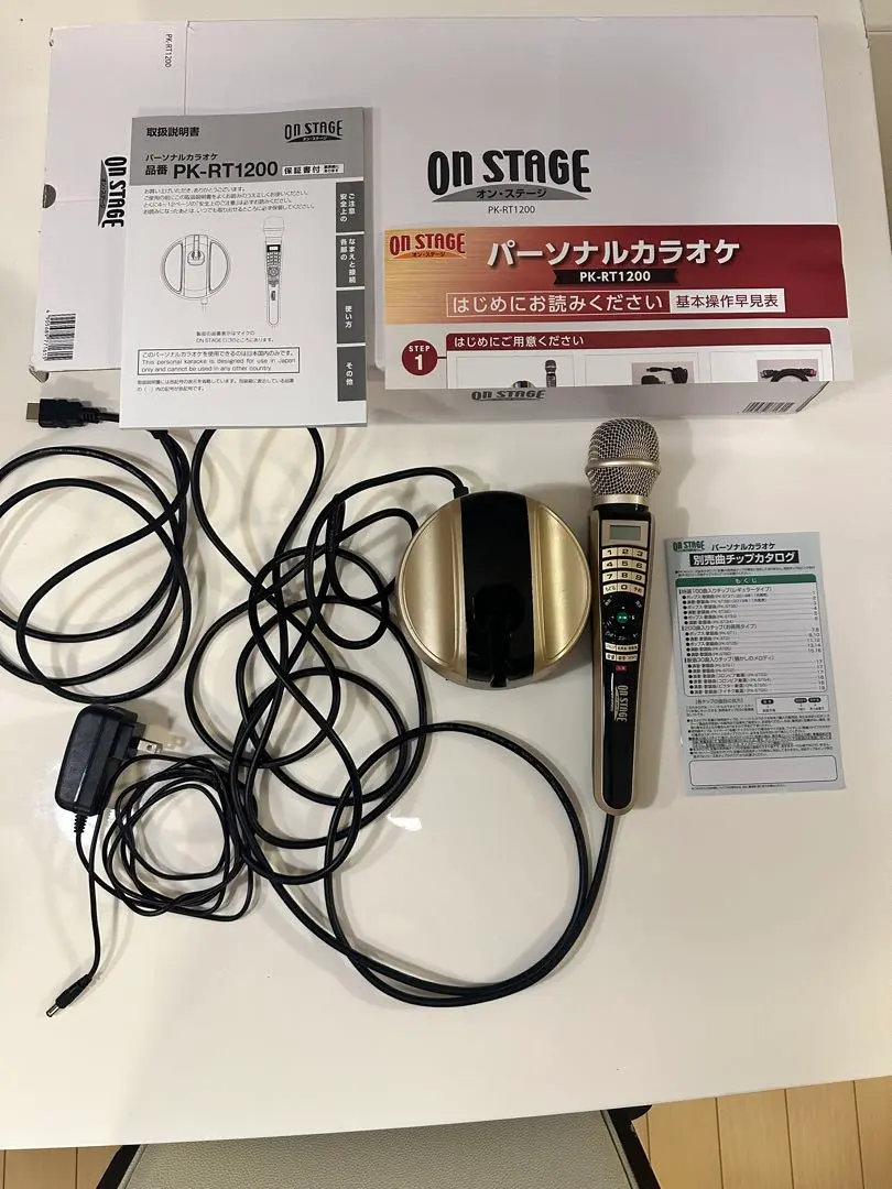 ジャパネット タカタ パーソナルカラオケ オン・ステージ PK-RT1200