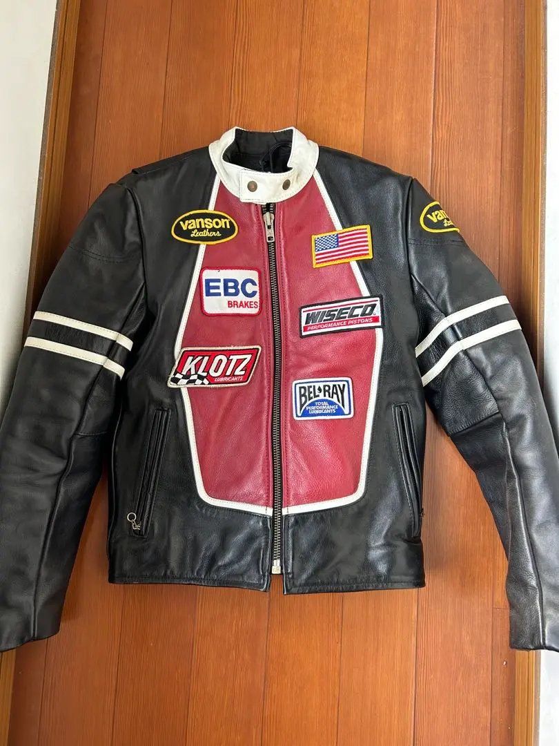 2025年最新】vanson レーシングジャケットの人気アイテム - メルカリ