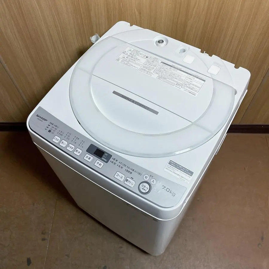 374 SHARP 洗濯機 9キロ 大型洗濯機 家庭向 極美品 インバーター搭載