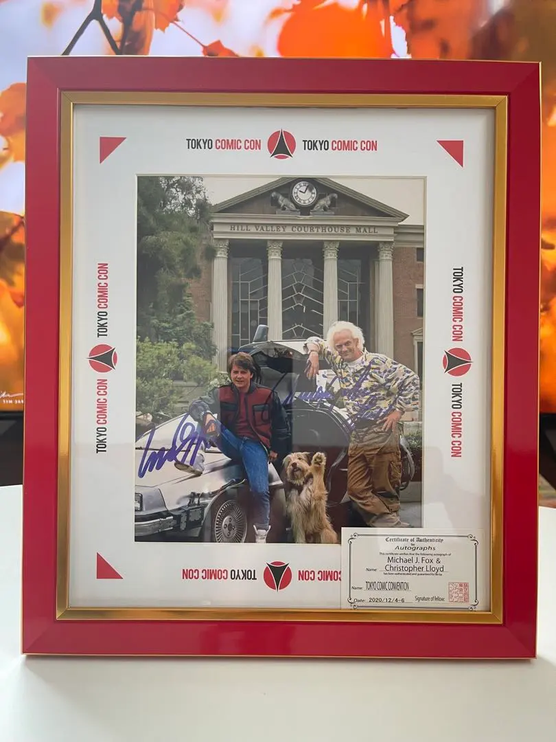 東京コミコンでクリストファー ロイドにサインを貰うならこれBTTF3