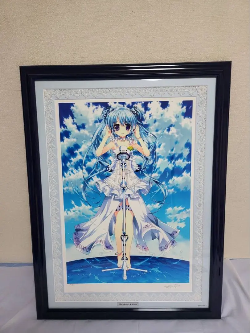 藤真拓哉 「VIVIDCOLOR BLUE」 アールビバン版画25部限定