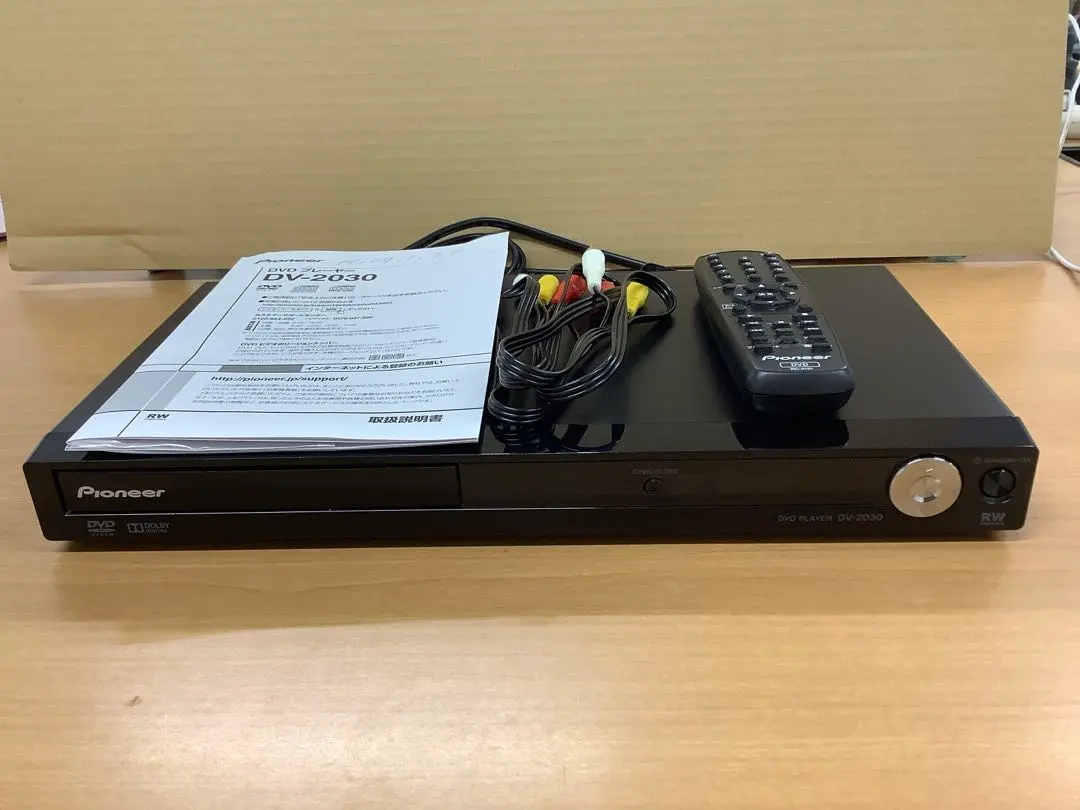 Pioneer DV-2030 DVDプレーヤー 音声付き早見再生機能搭載 ブ