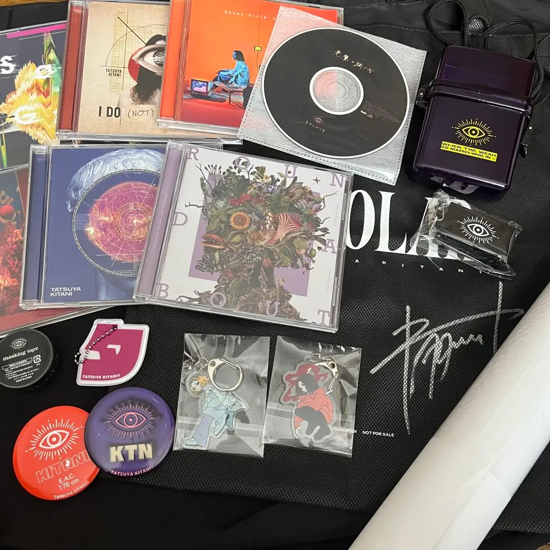 キタニタツヤ official website キタニタツヤ サイン グッズ まとめ売り