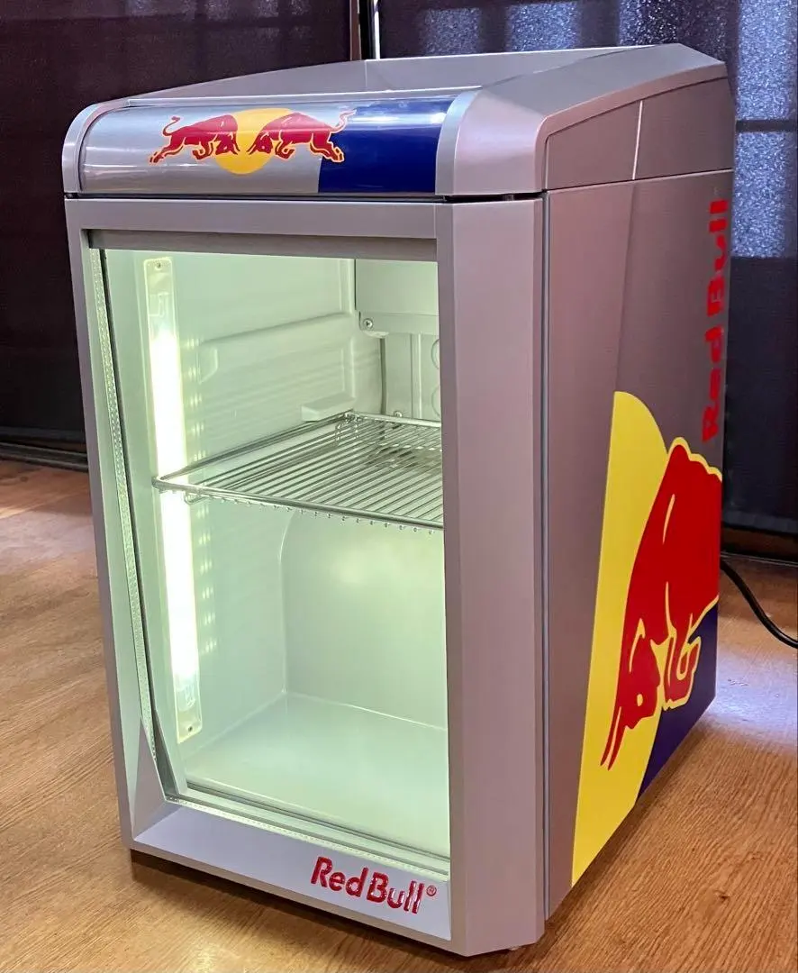 希少品コカコーラ冷蔵庫 ネオン LED ライト ショーケース レッドブル