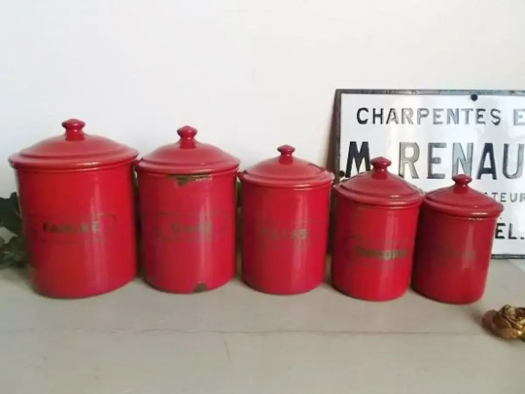 2026年最新】フランスアンティーク ホーロー キャニスターの人気