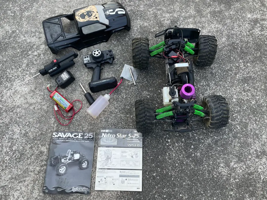 サベージ25 ジャンクエンジンカーHPI