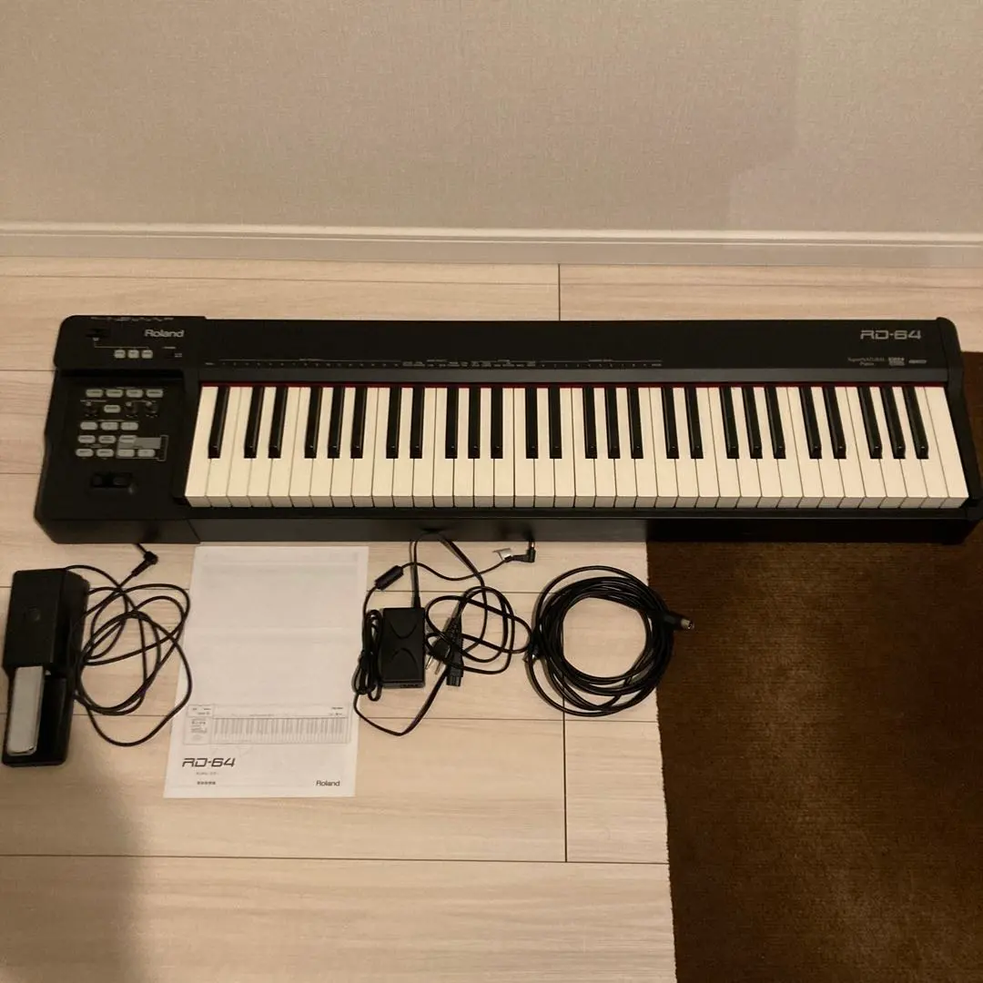 ROLAND RD-64 動作品ローランドキーボードMIDI 電子ピアノ