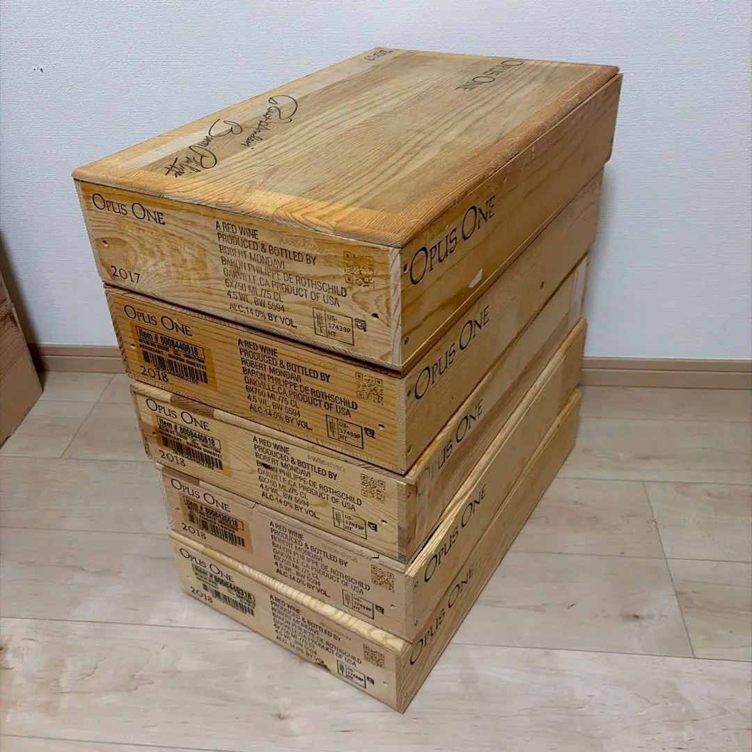 2026年最新】オーパスワン OPUS ONE 木箱の人気アイテム - メルカリ