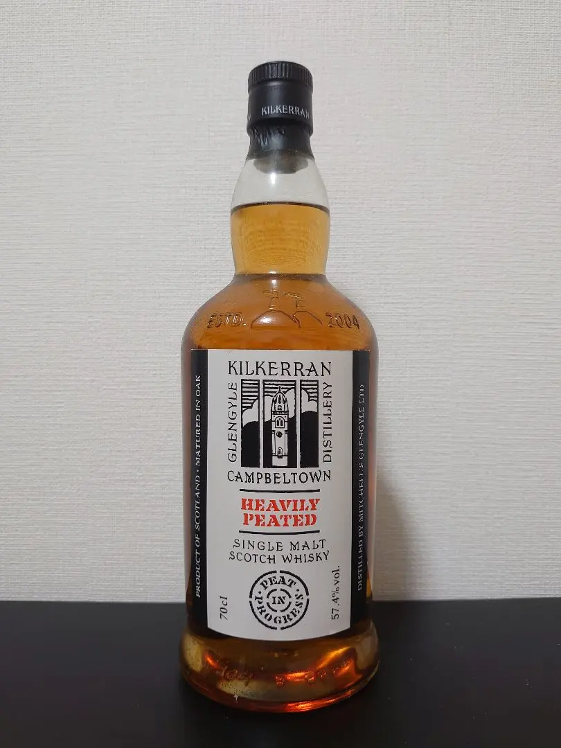 キルケランハンドフィルバーボンカスク14年 56.9%