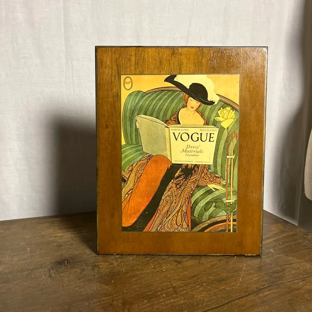 アンティーク壁掛】VOGUE 1925年4月号 パリファッション特集 2025年