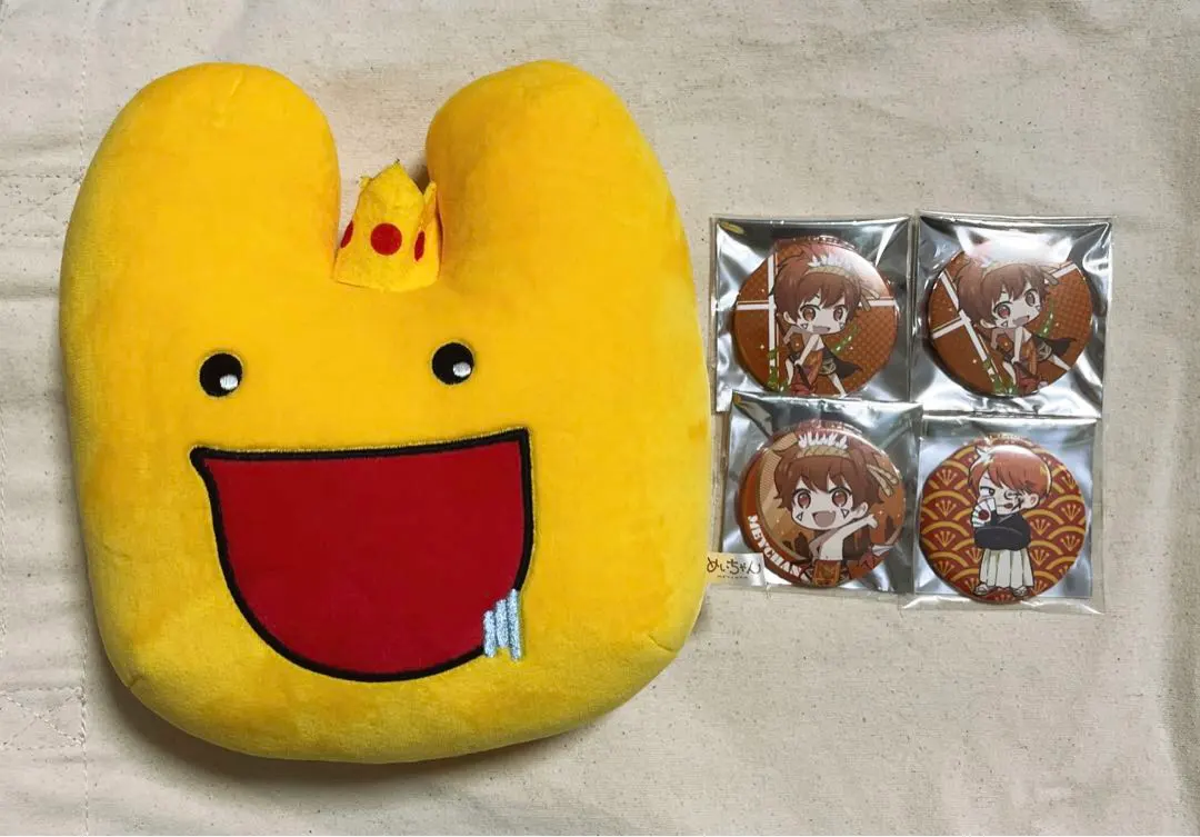 めいちゃん めいたま ぬいぐるみ 特大 中 アルバム ワッペン