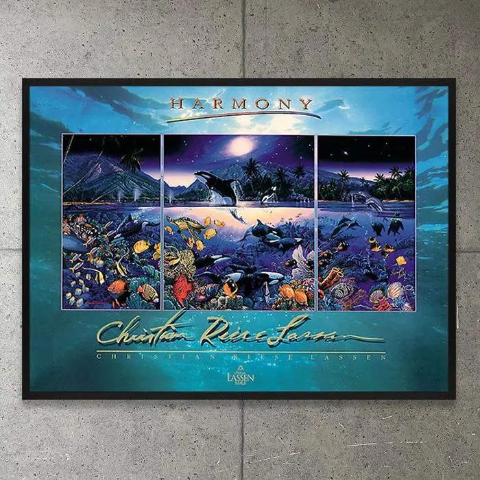 残り僅か❤激レア❤大判❤クリスチャンリース ラッセン 公式ポスター