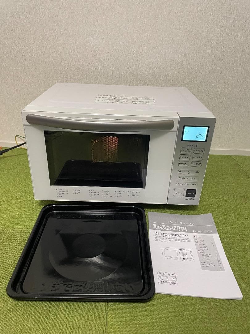 2021年製 オーブンレンジ 電子レンジ PPIT-OV18-WH 18L 2021年製