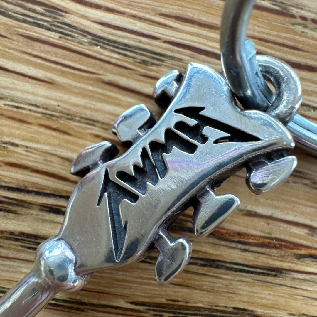 メタリカ　シルバー製キーホルダー　未使用