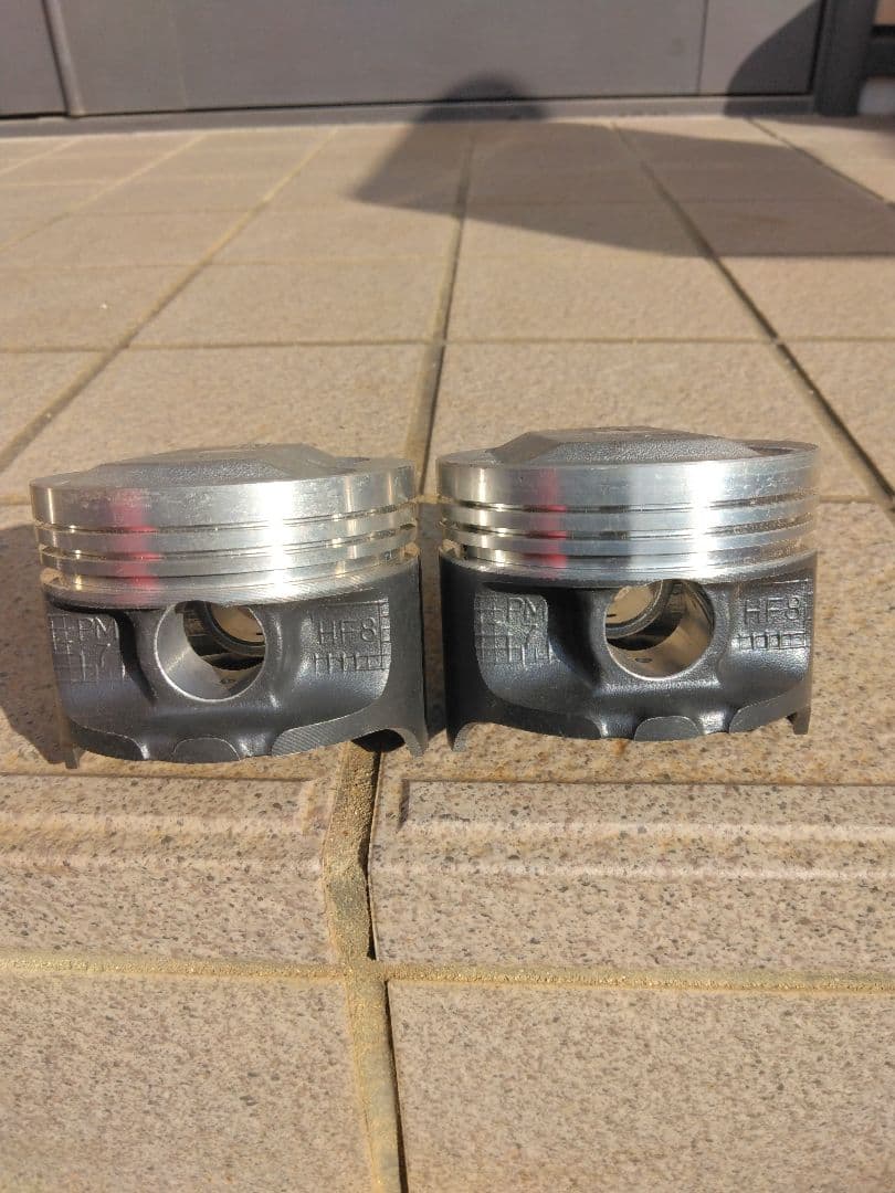 シビックエンジンピストン PM7。6個セット アルミ製