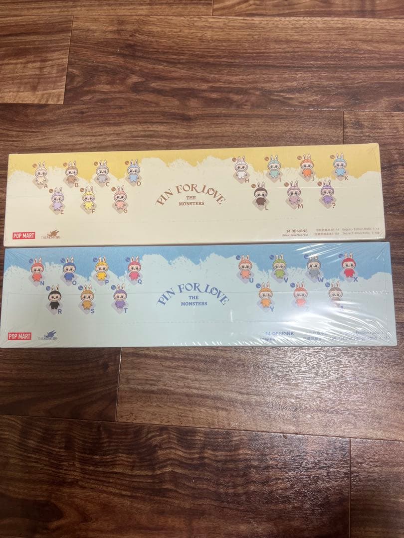 イニシャルラブブ PIN FOR LOVE アソートボックス2箱セット ラブブ