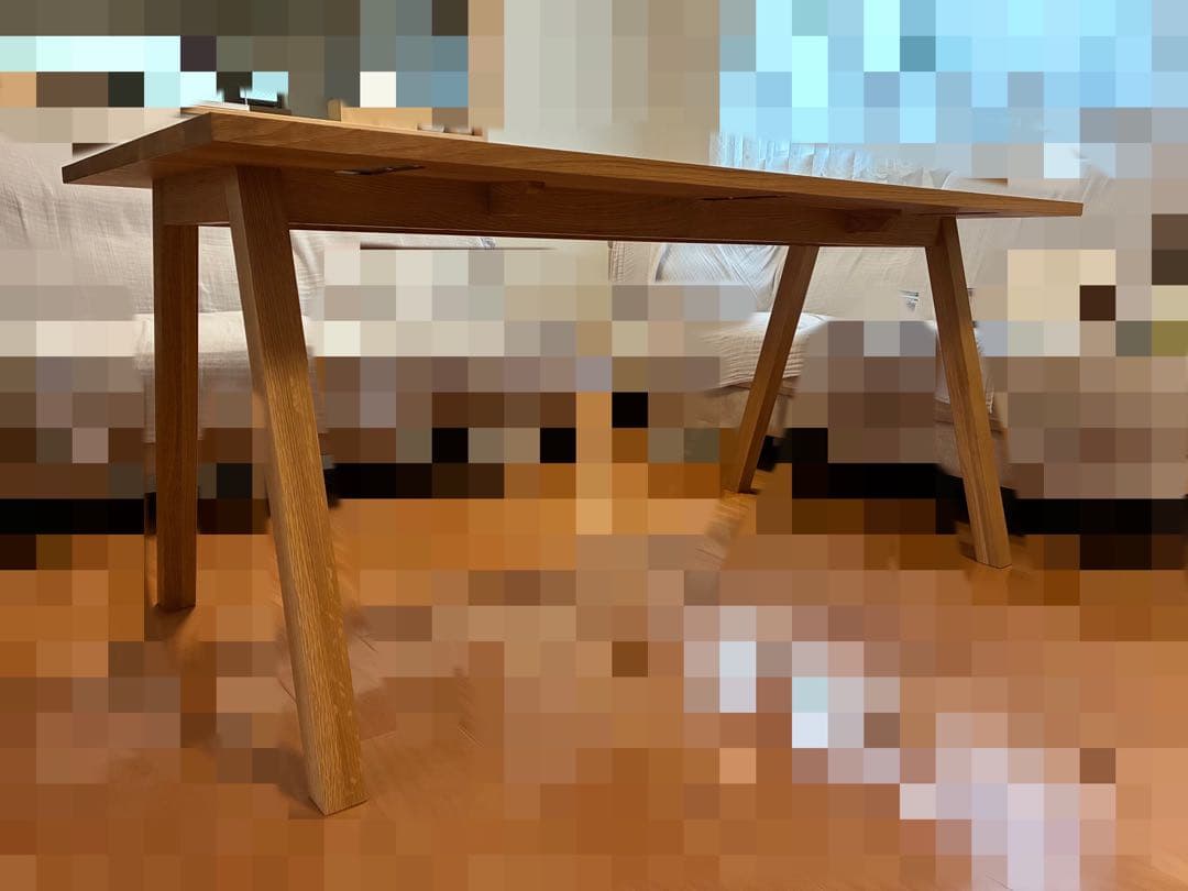 お取り置き中 ウニコ エレムト ダイニングテーブ 1600 ケユカ