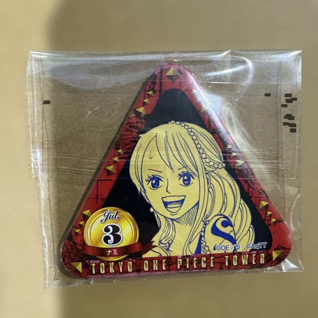 東京ワンピースタワー トンガリバースデイ缶バッジ ナミ
