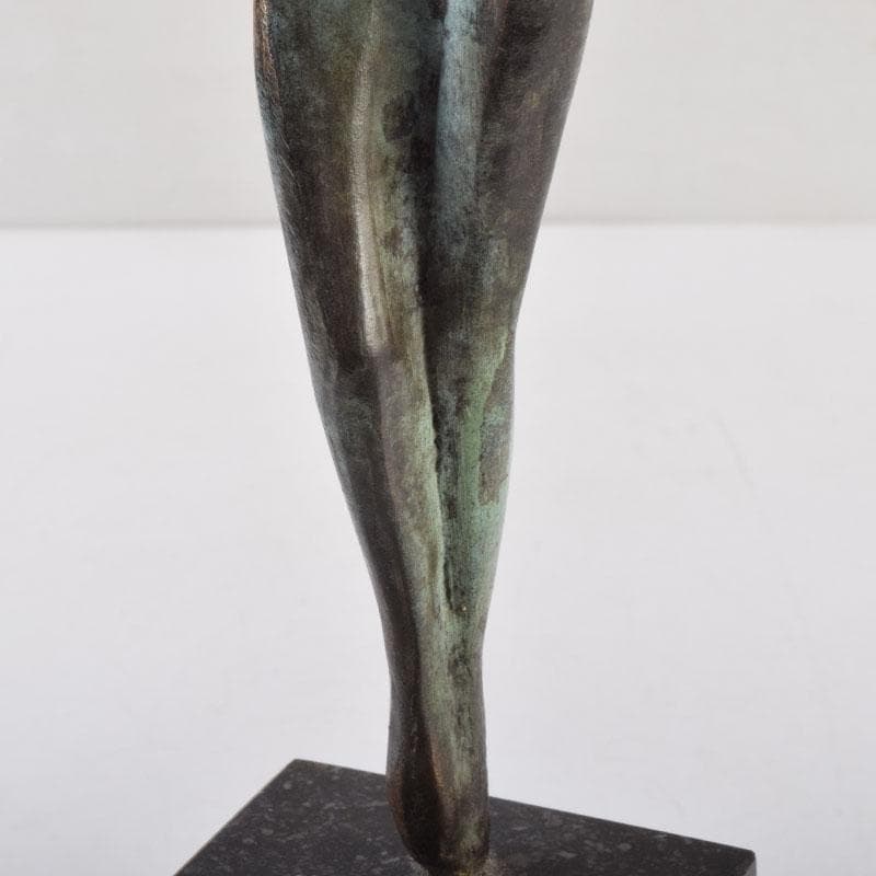 ブロンズ像 裸婦像 女性像 置物 約1.2kg C 9070