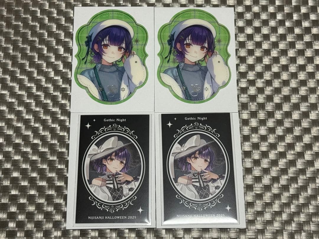 七瀬すず菜にじさんじGothic NightHALLOWEEN アクリルスタンド にじ