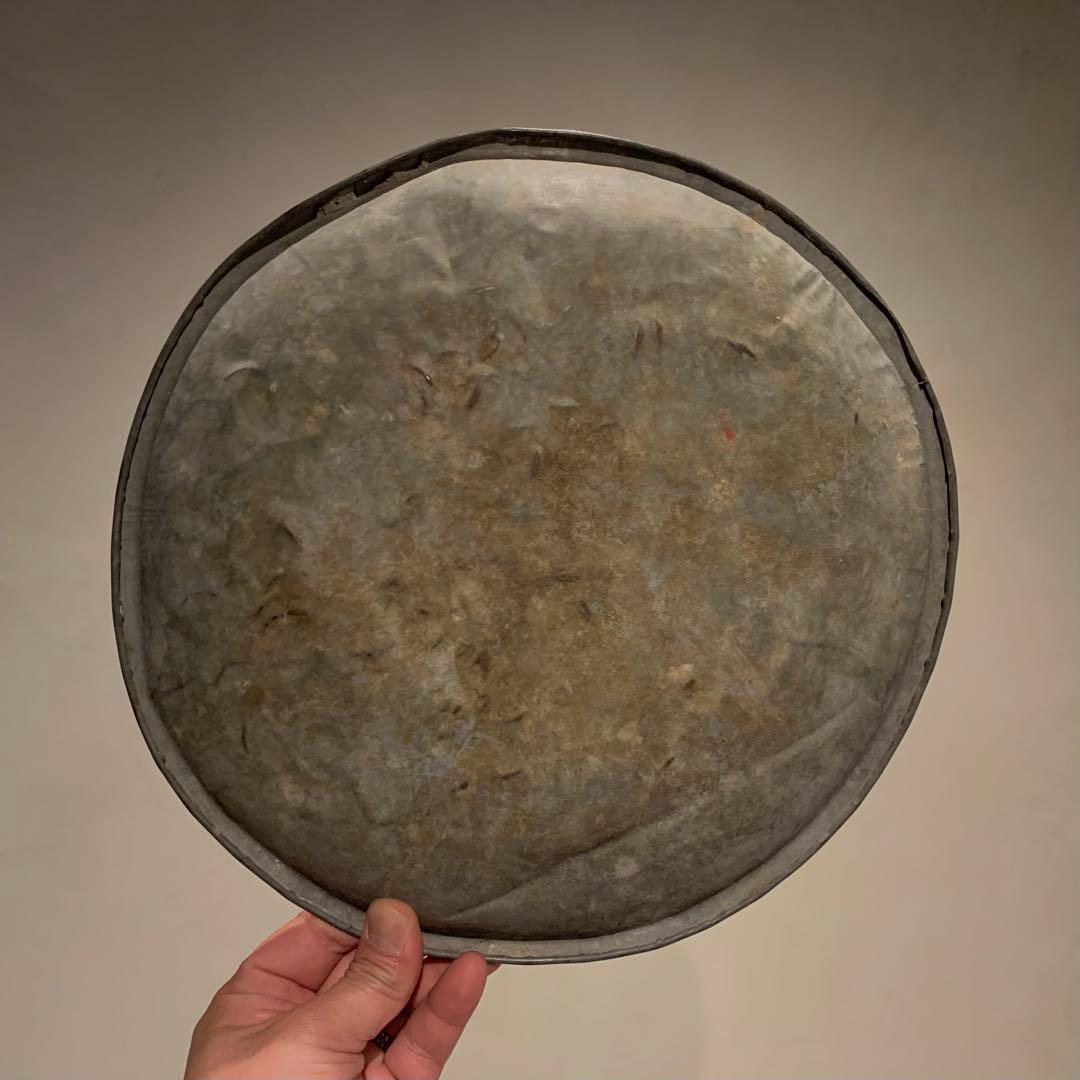 坂田さん的 ブリキ トレイ 古道具 アンティーク ブロカント