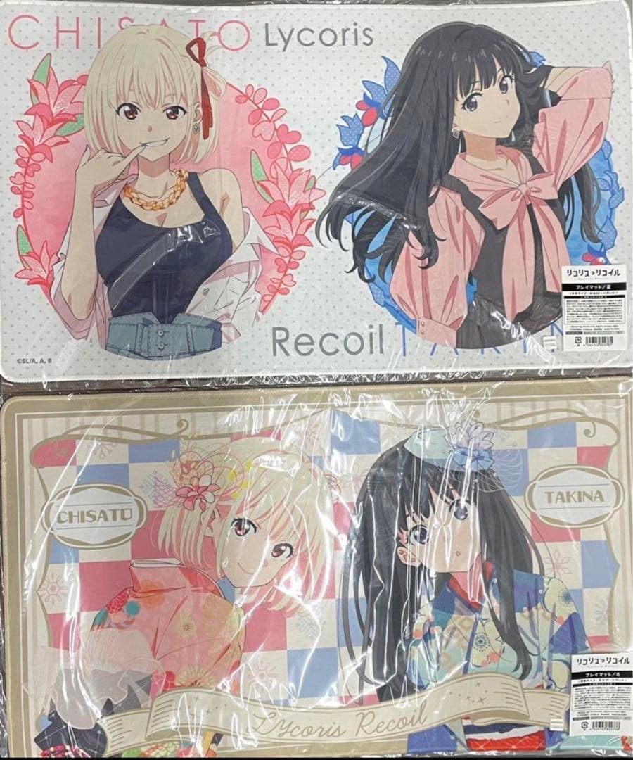 リコリスリコイル アニメイト限定 プレイマット 冬・夏セット