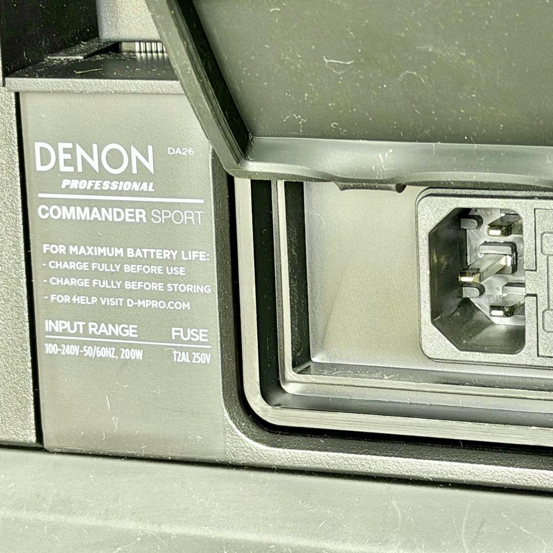 DENON Pro「COMMANDER SPORT」ポータブルPAシステム