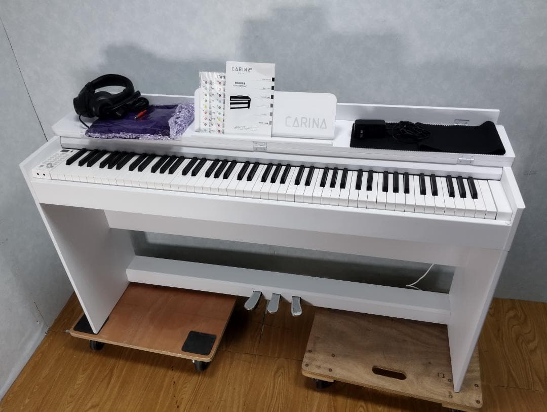 K♢196 CARINA 電子ピアノ carina-LUP0088 Amazon | Carina 電子ピアノ 88鍵盤 キーボード ハンマーアクション