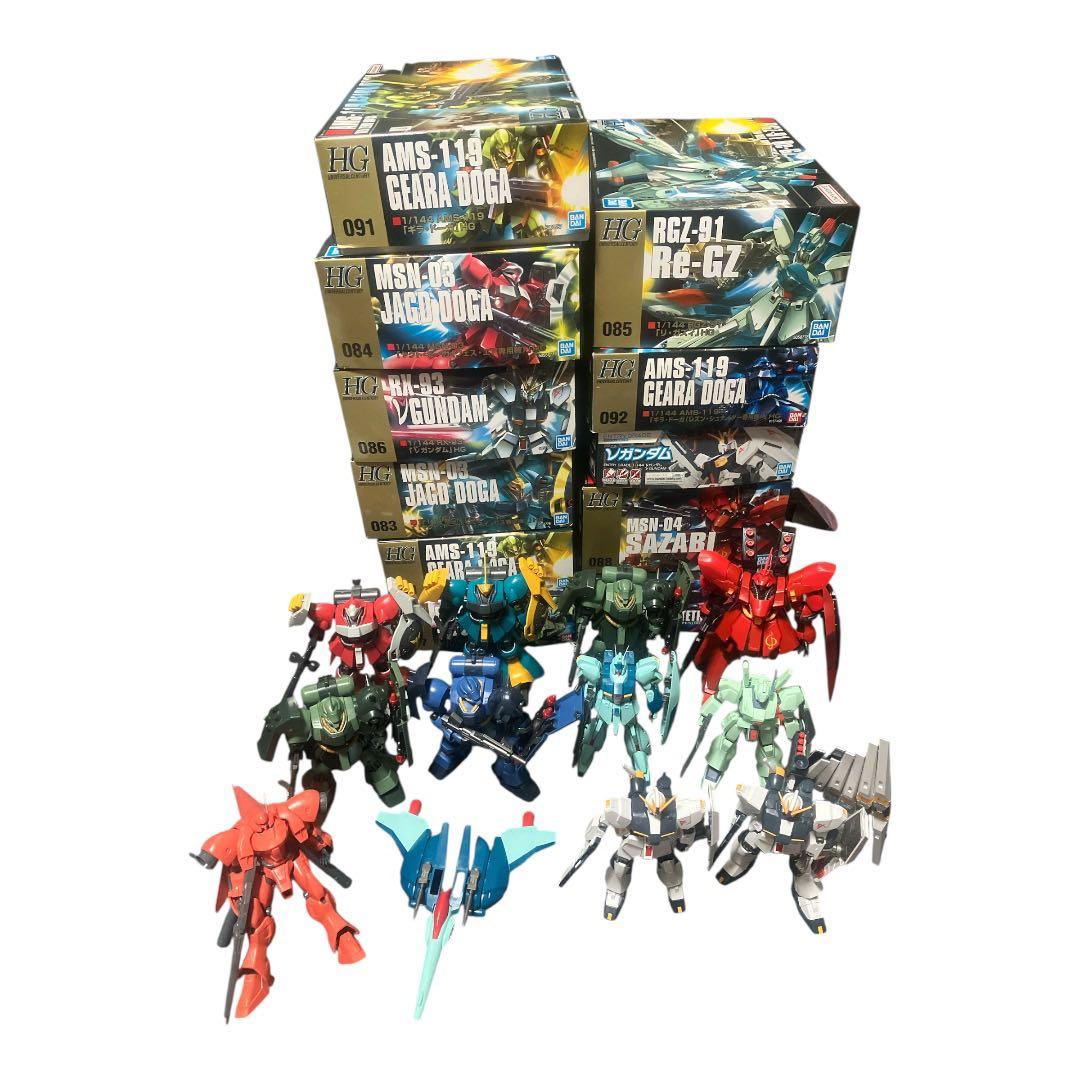 HG ガンプラ 逆襲のシャア 11体