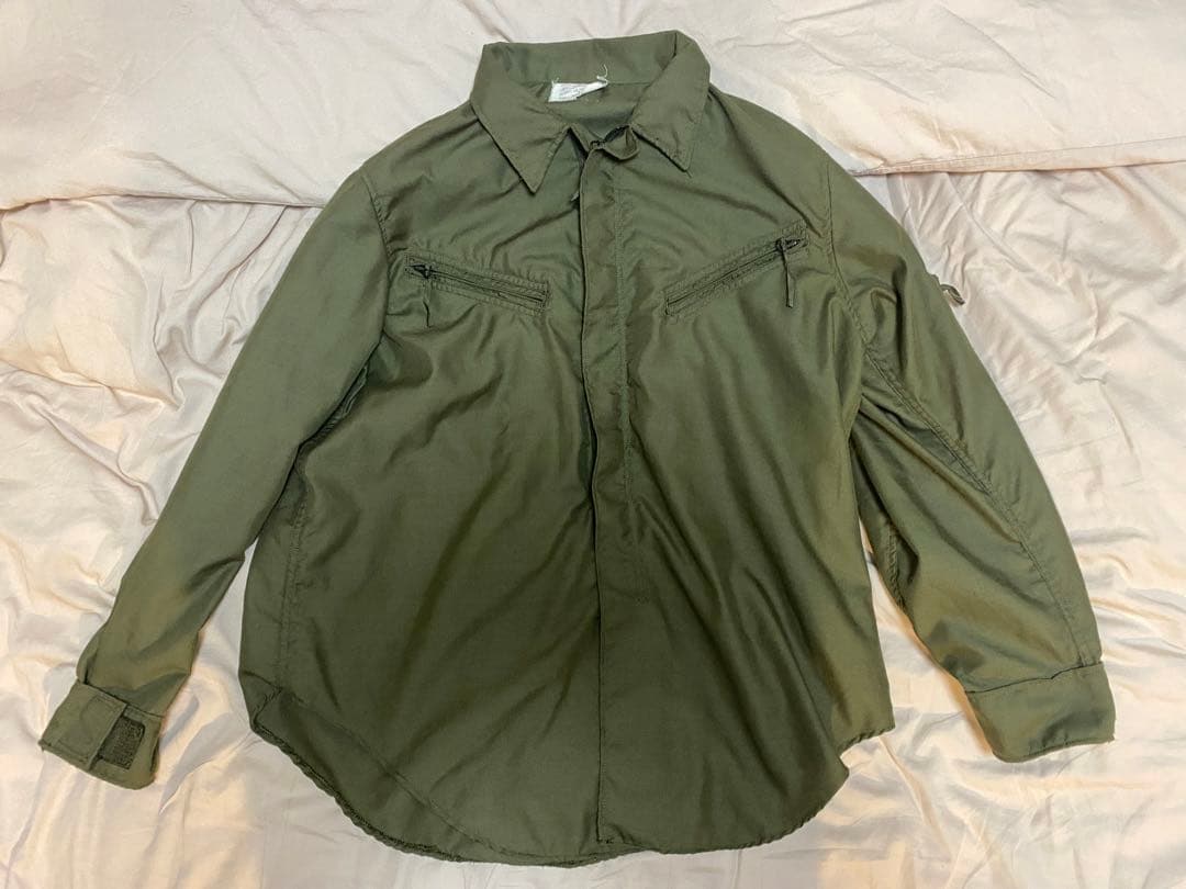 希少！70s US ARMY ヘリクルーシャツ ノーメックス OG-106 - メルカリ
