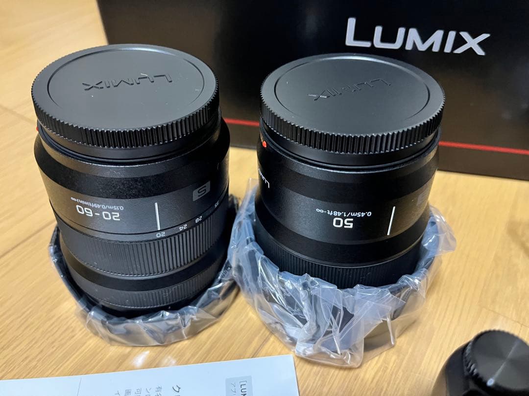 LUMIX 20-60mm & 50mm レンズセット