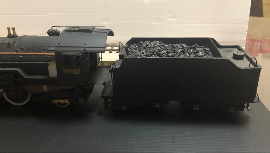 ［ジャンク］鉄道模型　1/42 型式D51 蒸気機関車　全長47cm 鉄製