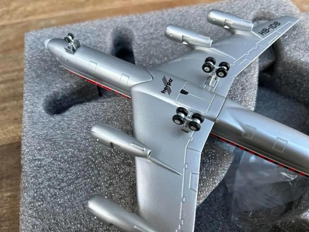 SWISSAIR スイスエア Douglas DC-8-53 ヘルパ 1/200