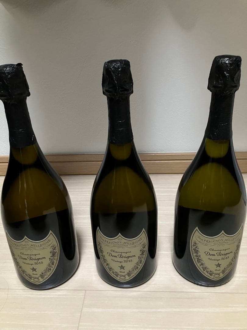 ドンペリ Dom Pérignon Vintage 3本 シャンパン - メルカリ