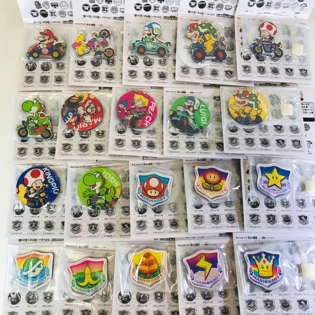 マリオカートワールドキャラマグネッツ 全20種 コンプリートセット